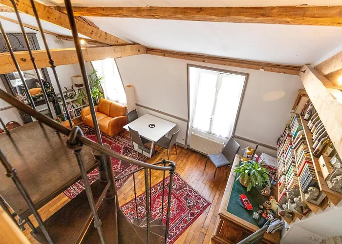 شقة Guestready - Charming With Mezzanine *